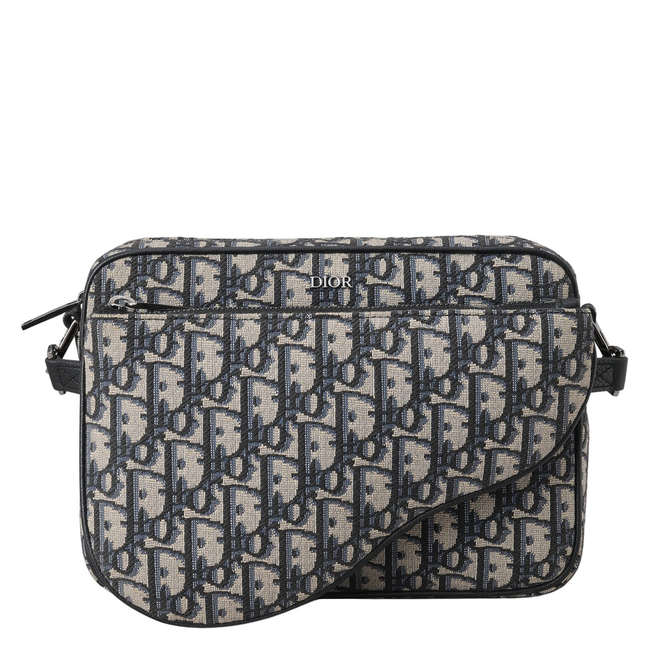CHRISTIAN DIOR(USED)디올 오블리크 새들 트리플 파우치